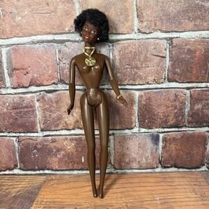 Barbie AA African American Shani Face Short Black Natural Hair Nude TNT Doll